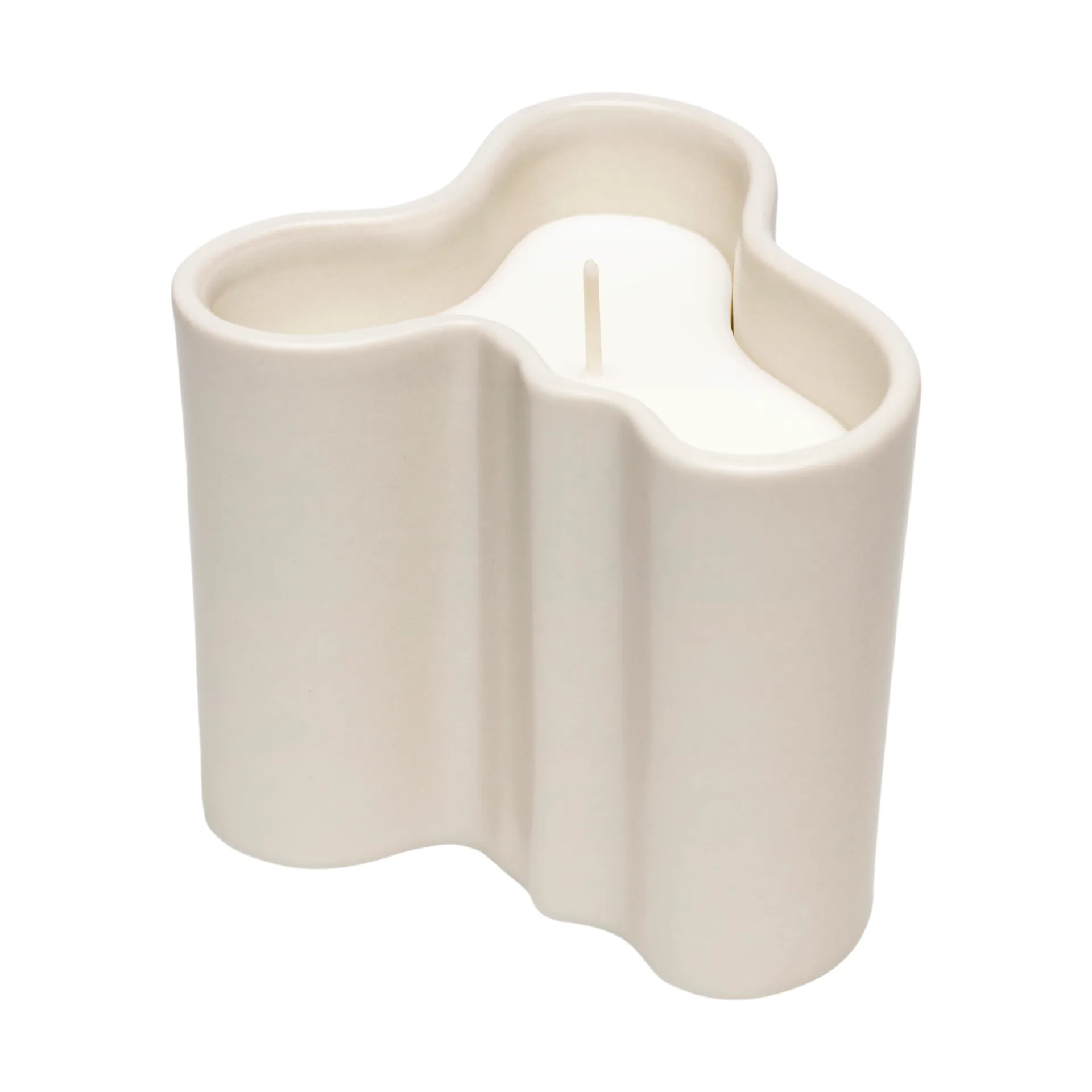 Aalto scented candle 8 cm, Sand Iittala
