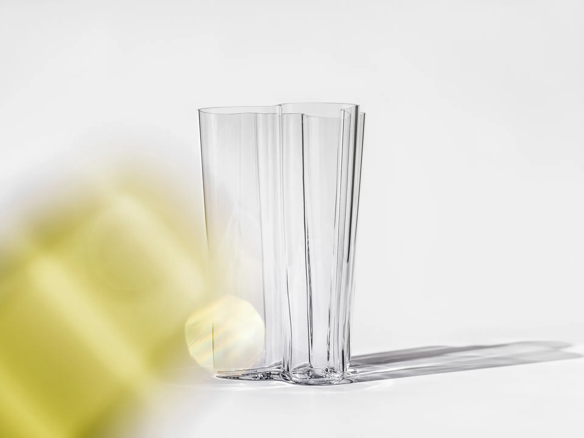 Alvar Aalto vase Savoy clear, 251 mm Iittala