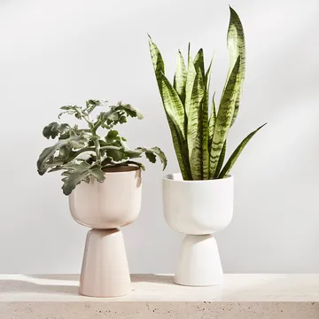Nappula flower pot Ø15,5 cm h26 cm - beige - Iittala