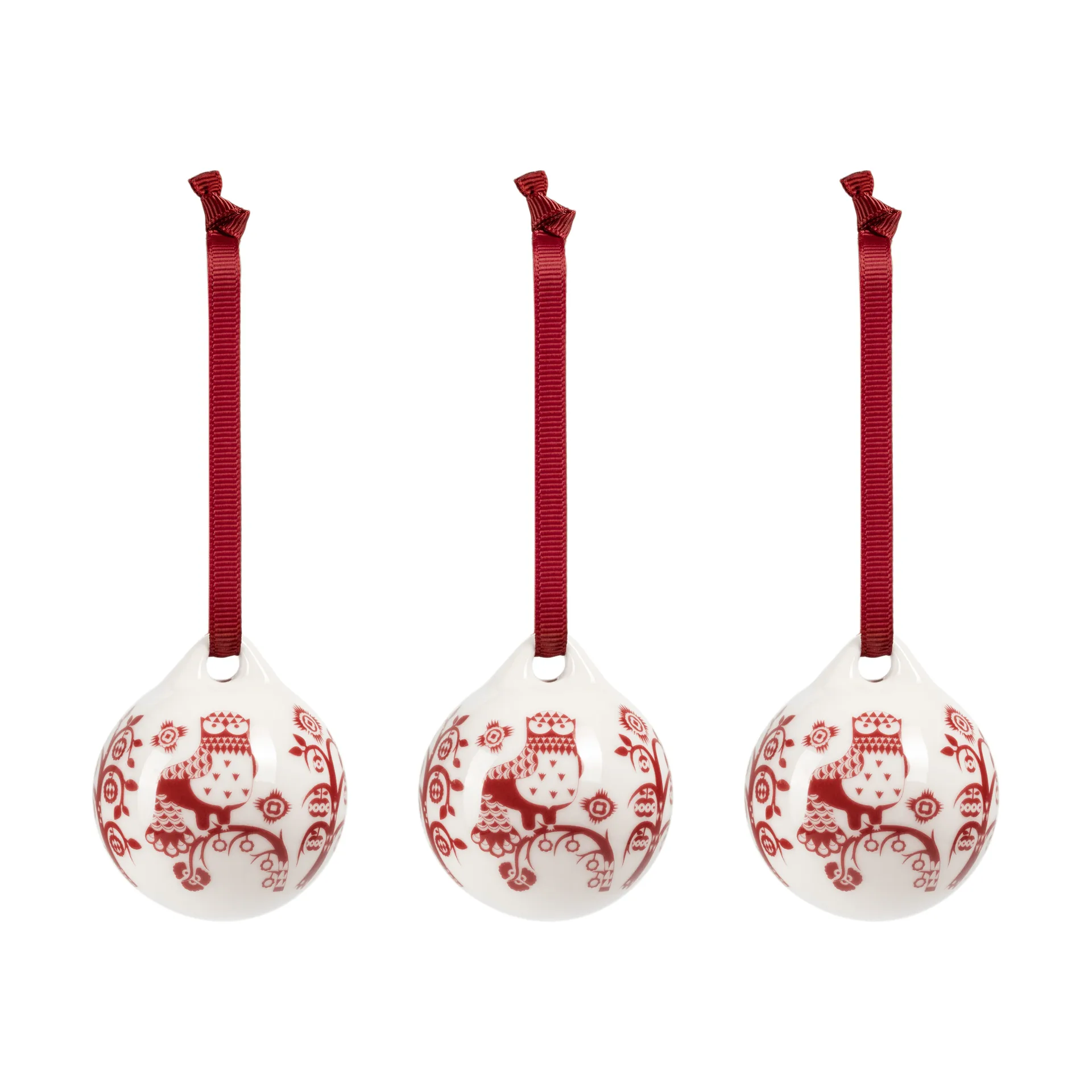 Taika decoration, Pomegranate red, 5 cm, 3-pack Iittala