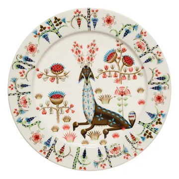 Taika Siimes plate 27 cm - white - Iittala