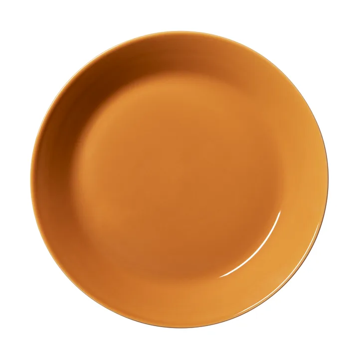 Teema plate Ø21 cm - Amber - Iittala