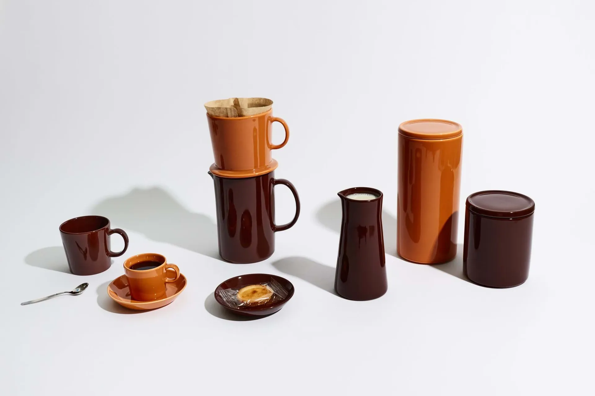Teema storage jar, Amber, L, 1.3 l Iittala