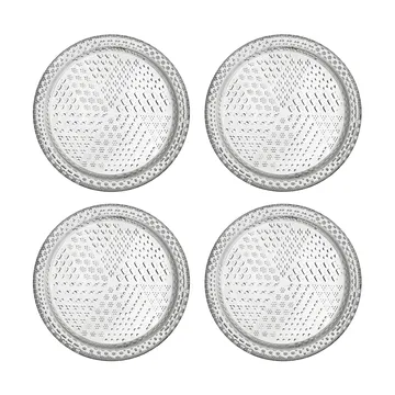 Tundra small plate Ø15 cm 4-pack - Clear - Iittala