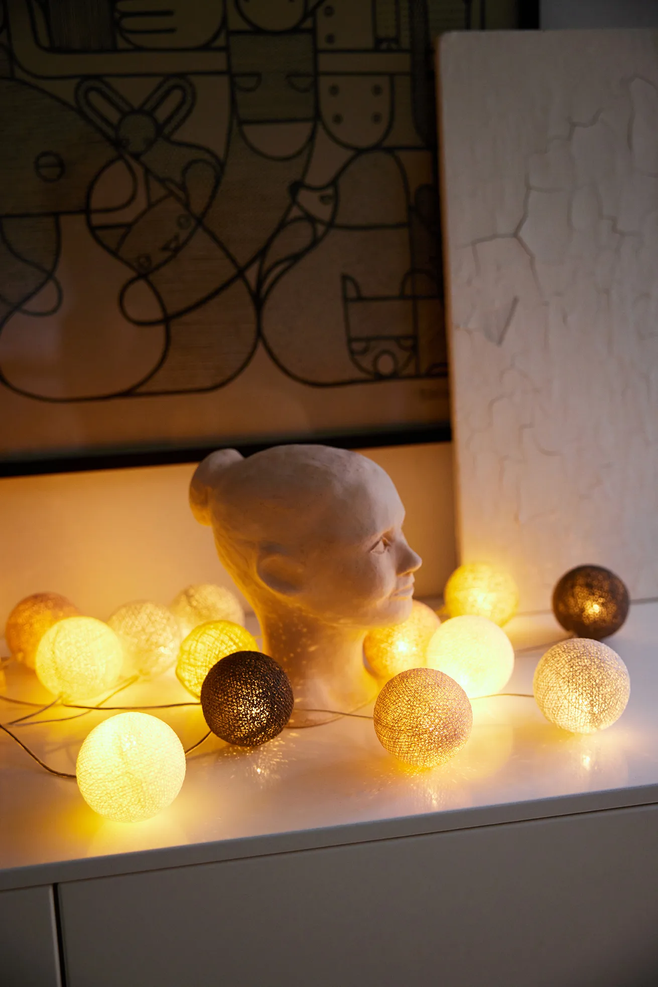 Iris lights blush, 35 balls Irislights