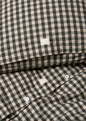Bæk&Bølge bed set 150x210 cm - Black sand - Juna
