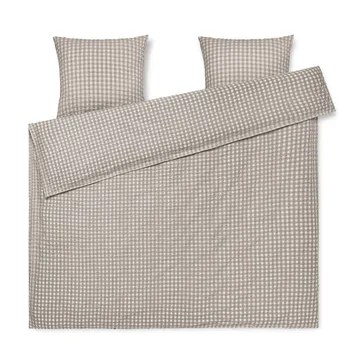 Bæk&Bølge bed set 220x220 cm - grey-birch - Juna