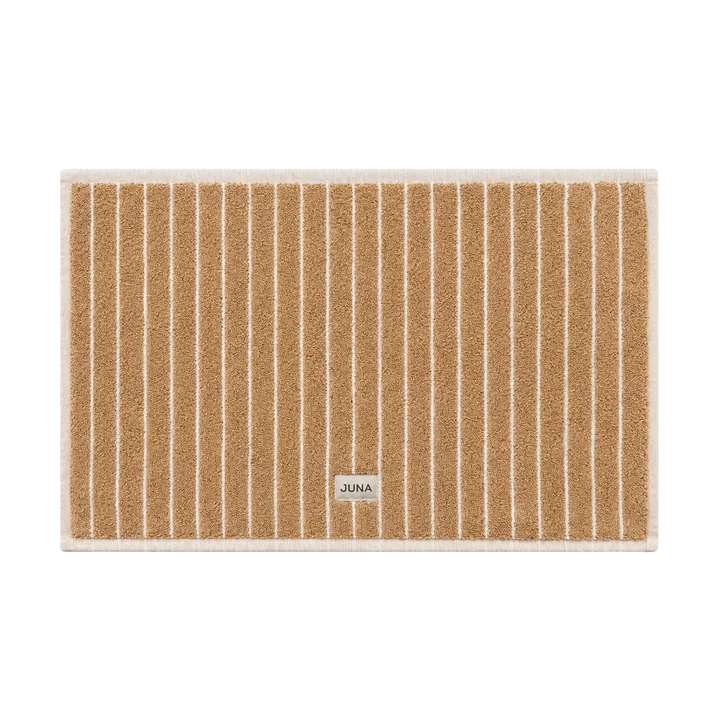 Soft bath mat - Caramel-offwhite. 50x70 cm - Juna