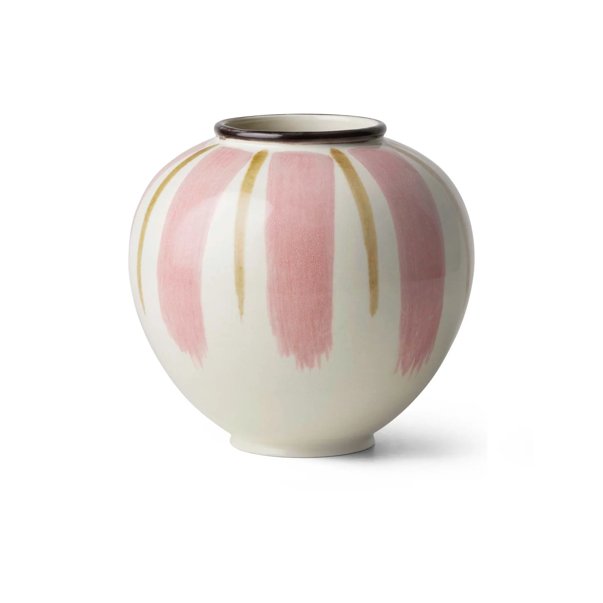 Canvase vase 15 cm, Pink-brown Kähler