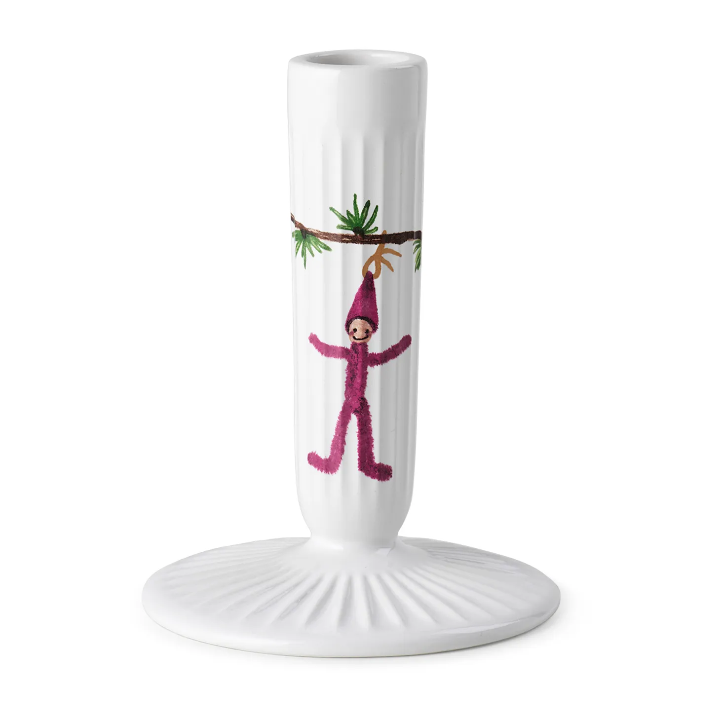 Hammershøi Christmas candle sticks white, 12 cm Kähler