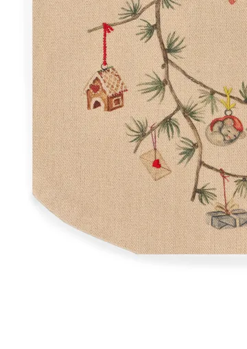 Hammershøi Christmas Christmas stocking - Beige - Kähler