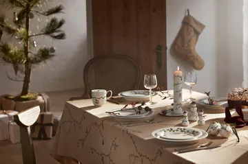 Hammershøi Christmas Tablecloth sand - 150x370 cm - Kähler