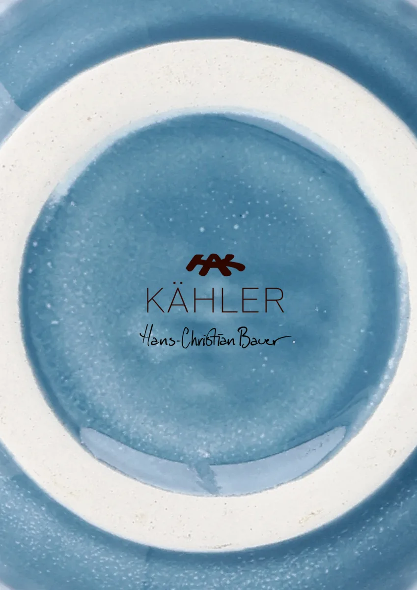 Hammershøi vase unfold, Blue, 16.5 cm Kähler