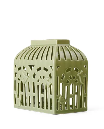 Orangery candle holder 16 cm - Spring leaf - Kähler