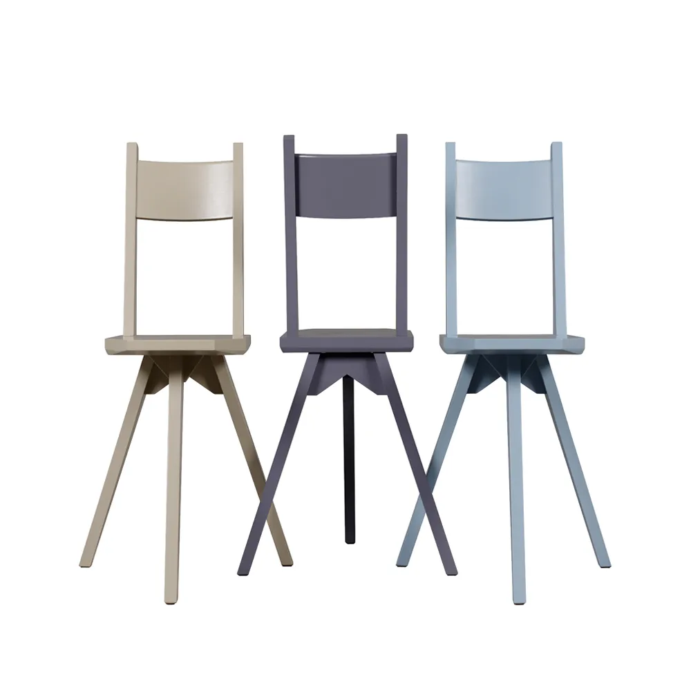 Camilla chair, White glazed covering Källemo