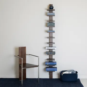 Concrete armchair - Gray copper-plated frame - Källemo