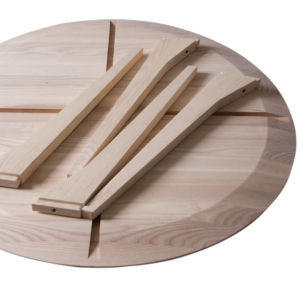 Spot table, Natural lacquered ash Källemo