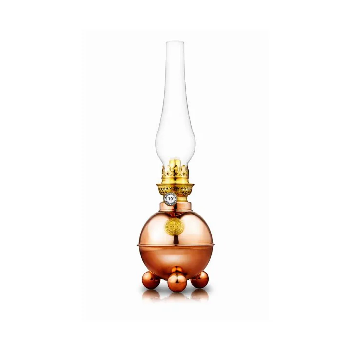 Dragsö Kerosene Lamp 38 cm, Copper Karlskrona Lampfabrik