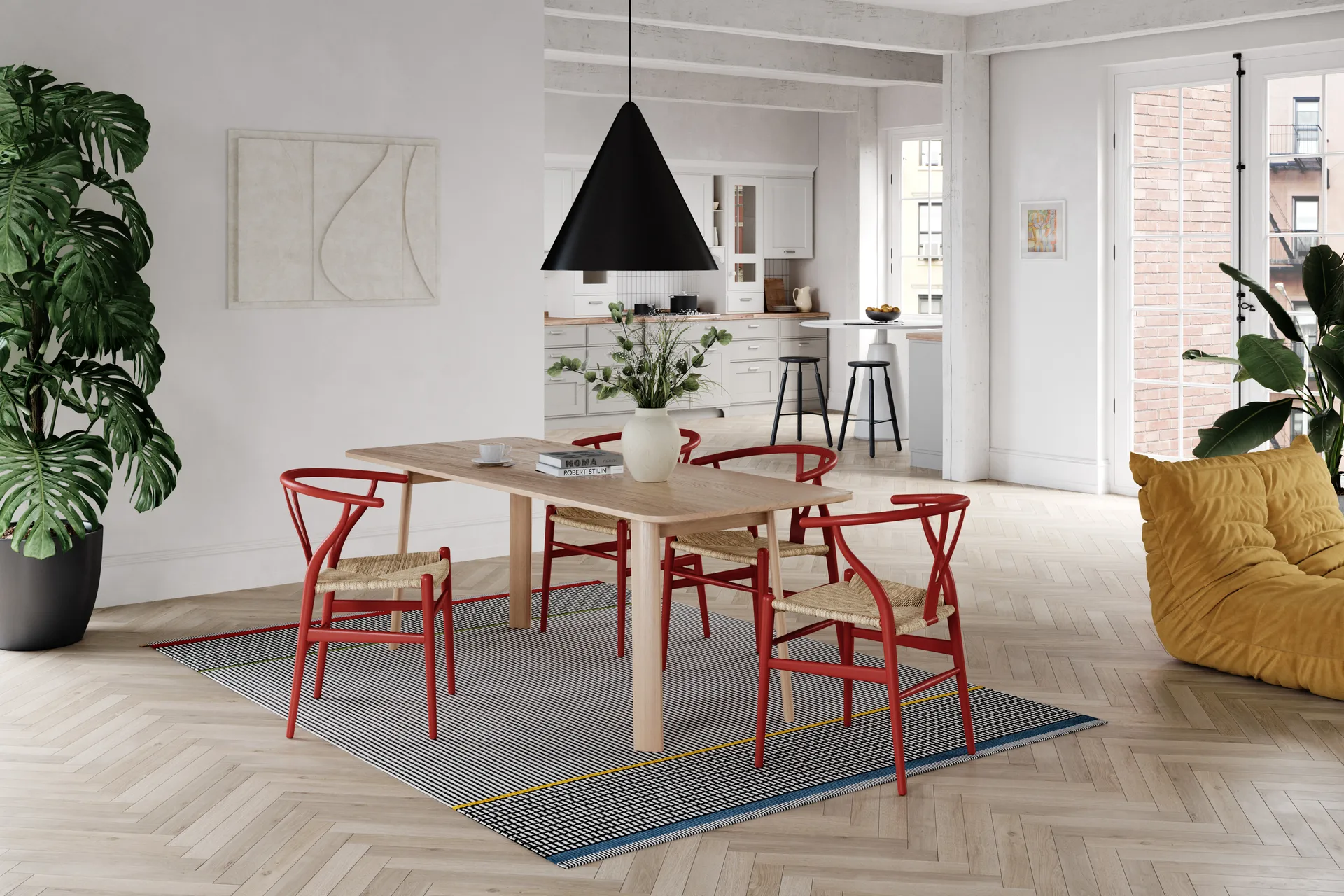 Brochure rug 170x240 cm, Multi Kasthall