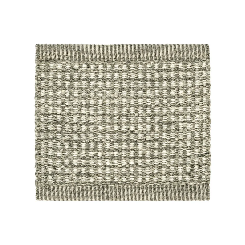 Dot Icon hallway runner, Silver green 883 90x250 cm Kasthall