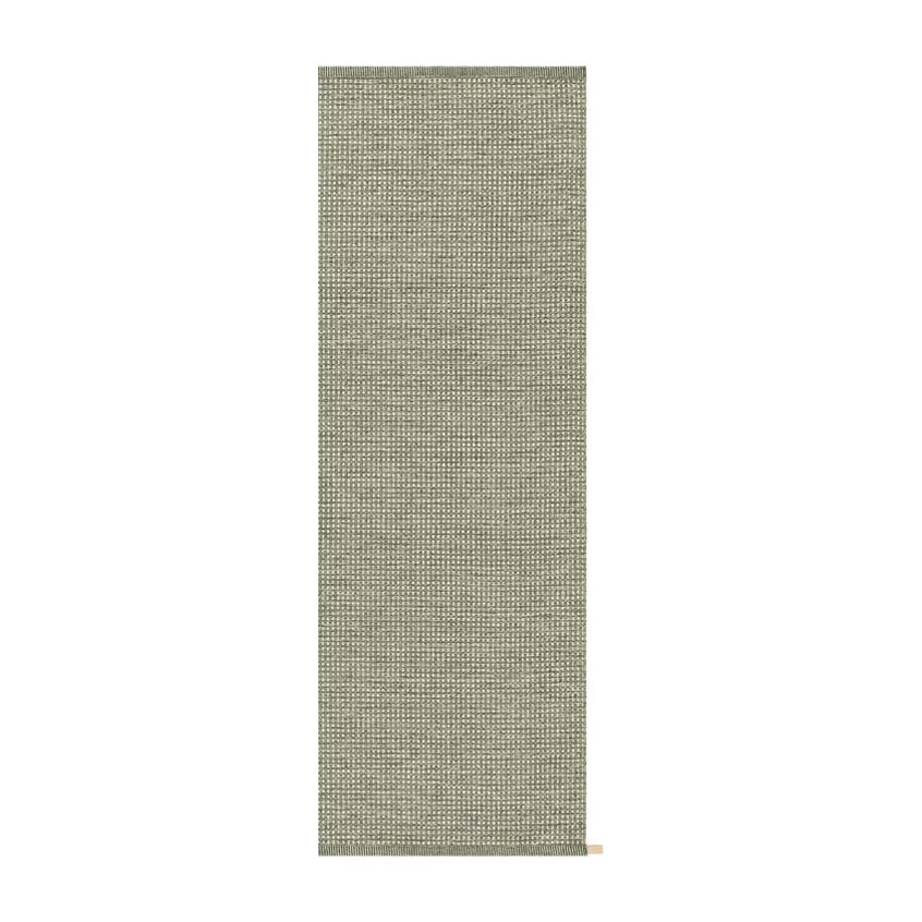 Dot Icon rug 90x240 cm, Silver Green Kasthall