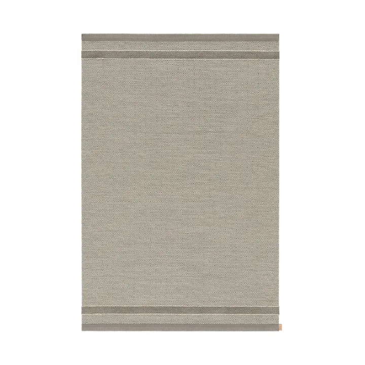 Goose Eye Anniversary runner rug - Black velvet, 85x240 cm - Kasthall