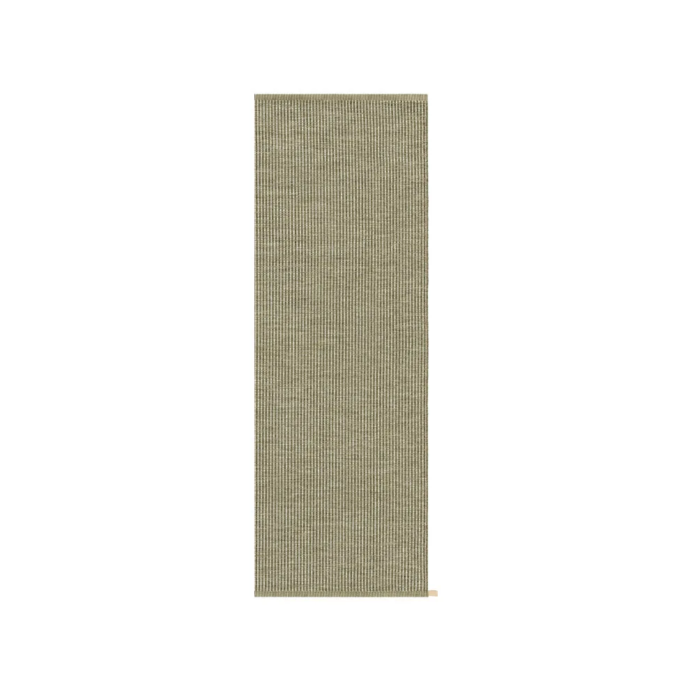 Stripe Icon hallway runner, Green field 383 90x250 cm Kasthall