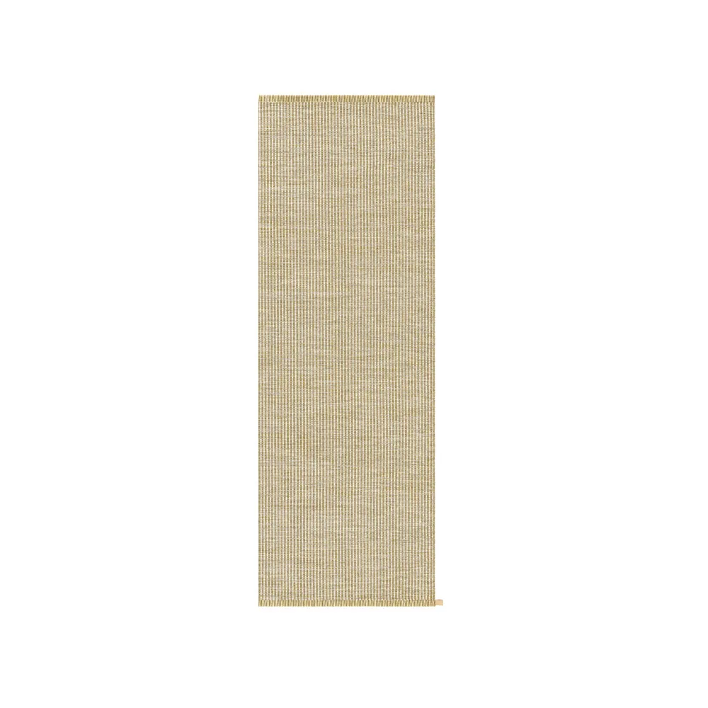 Stripe Icon hallway runner, Straw yellow 485 90x250 cm Kasthall