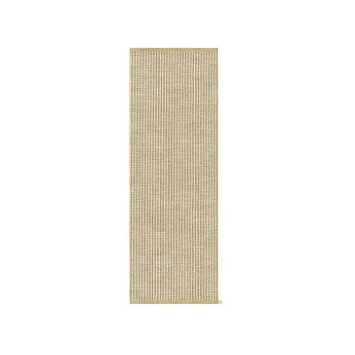 Stripe Icon hallway runner - Straw yellow 485 90x250 cm - Kasthall