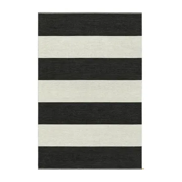 Wide Stripe Icon rug 160x240 cm - Midnight black - Kasthall