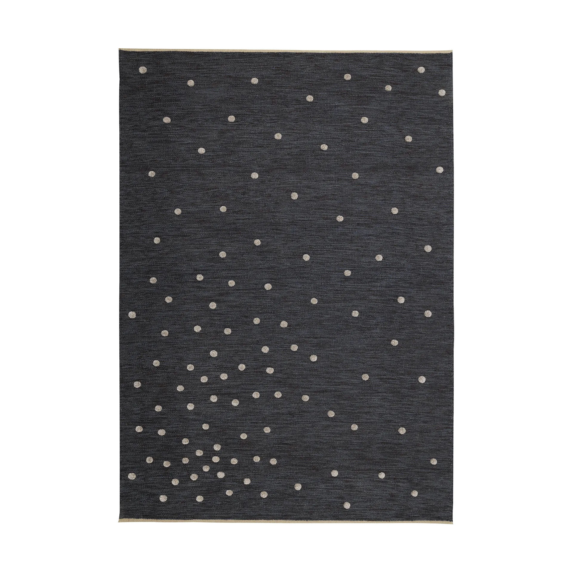 Bula Rug, Nearly Black, 170x240 cm Kateha