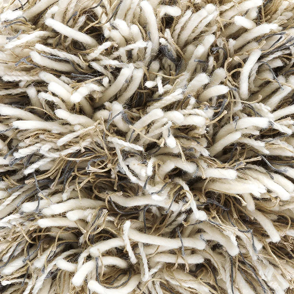Shaggy rug, White/grey, 200x300 cm Kateha
