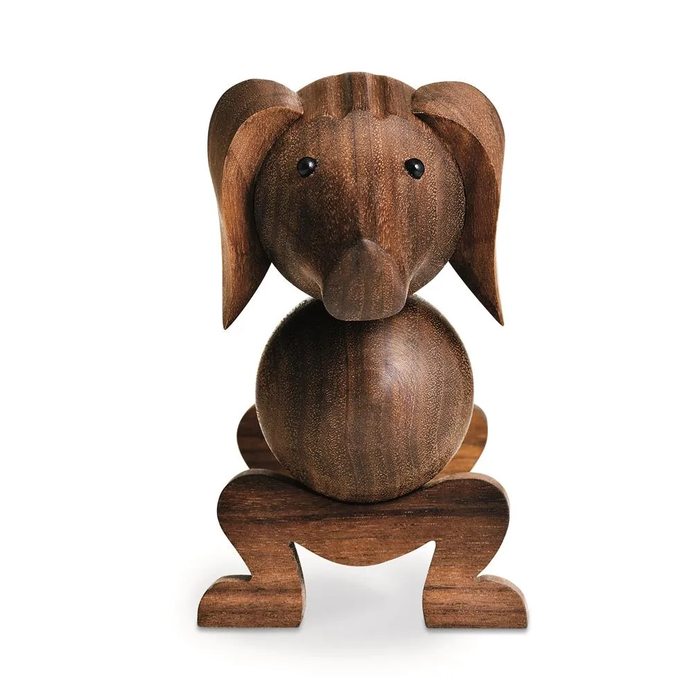 Kay Bojesen dog 18,5 cm, Walnut Kay Bojesen Denmark
