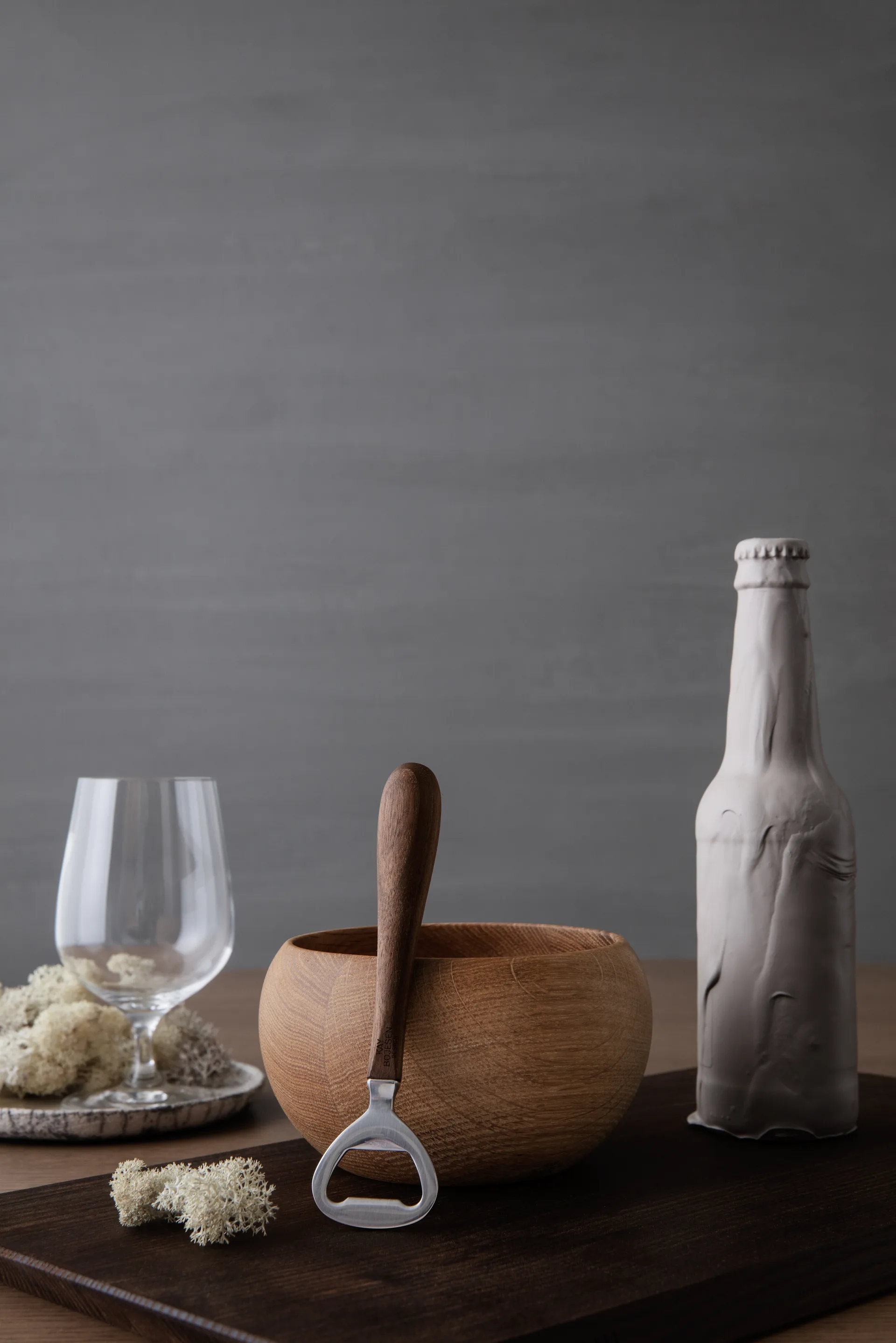 Kay Bojesen H4 bottle opener, Walnut Kay Bojesen Denmark