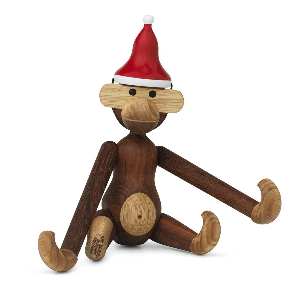Kay Bojesen santa hat for the small monkey, Red Kay Bojesen Denmark