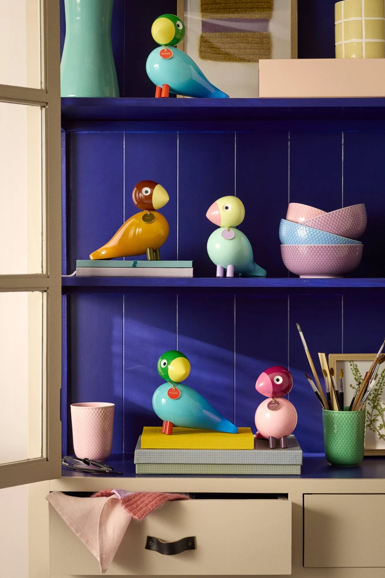 Story bird, Blue Kay Bojesen Denmark