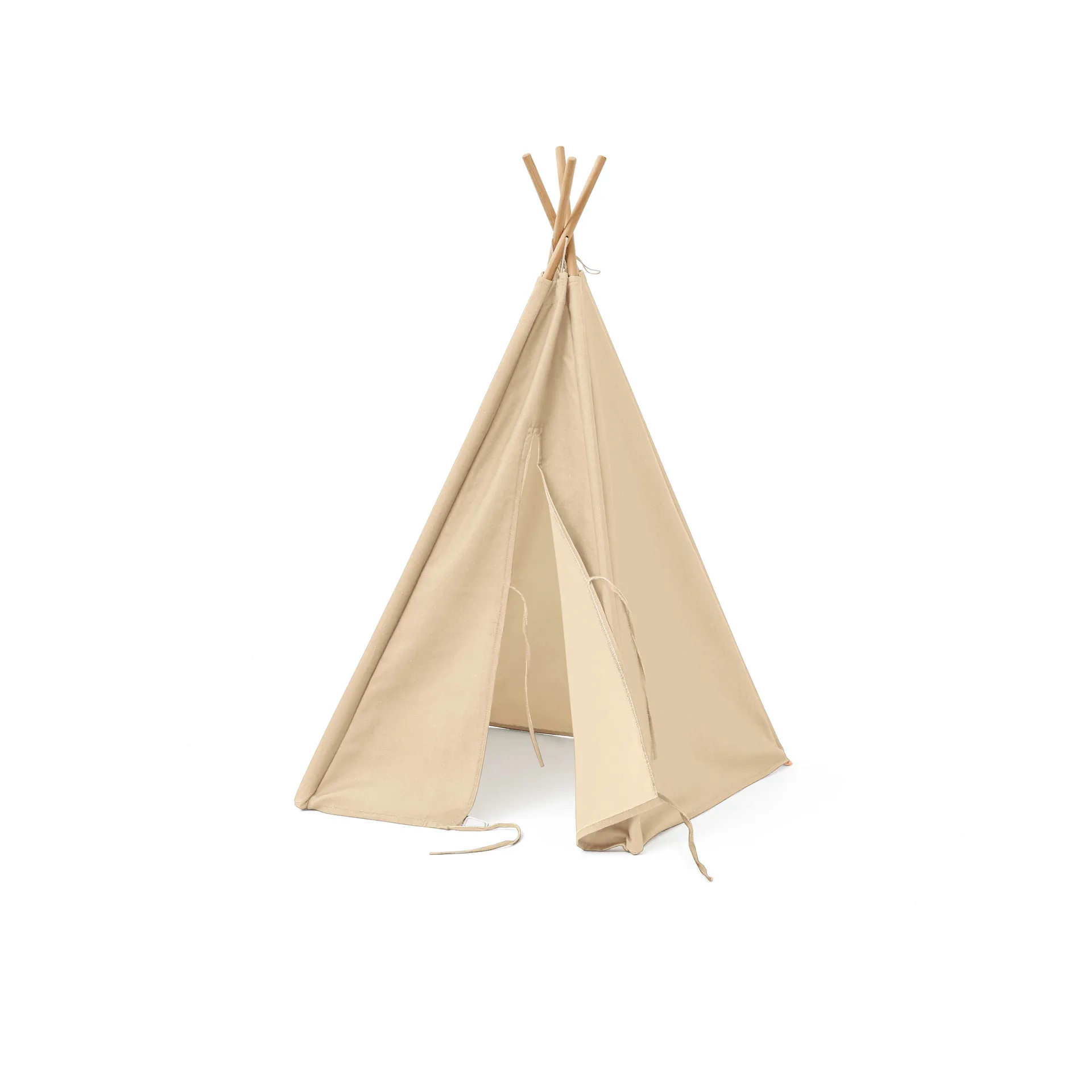 Kid's Base teepee tent mini, Beige Kid's Concept
