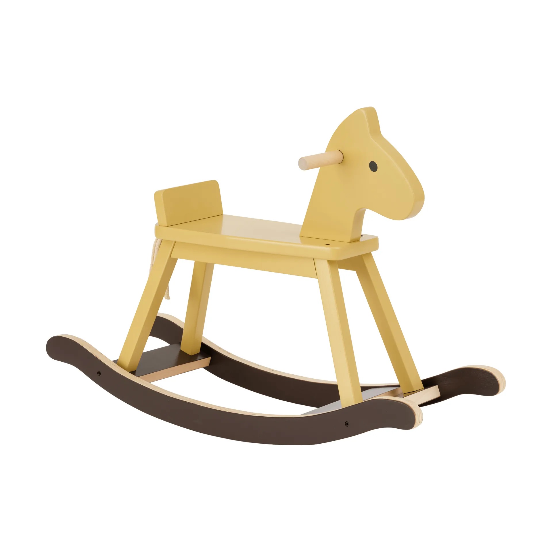 Kid's Concept rocking horse, Honey yellow Kid's Concept