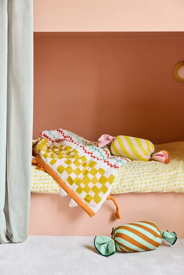 Pippi caramel cushion - Pink - Kid's Concept