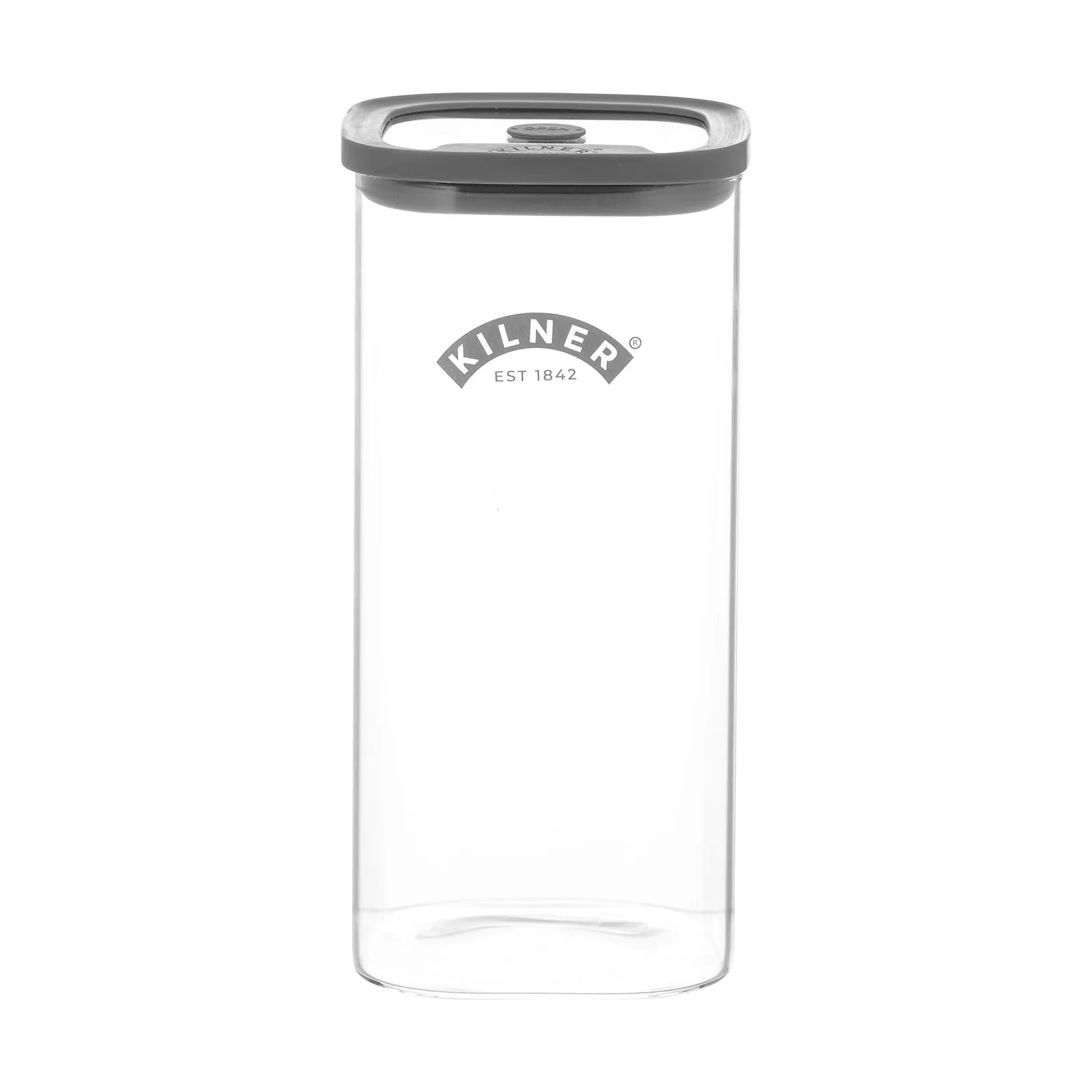 Kilner FRESH storage jar, Clear grey, 1.5 L Kilner
