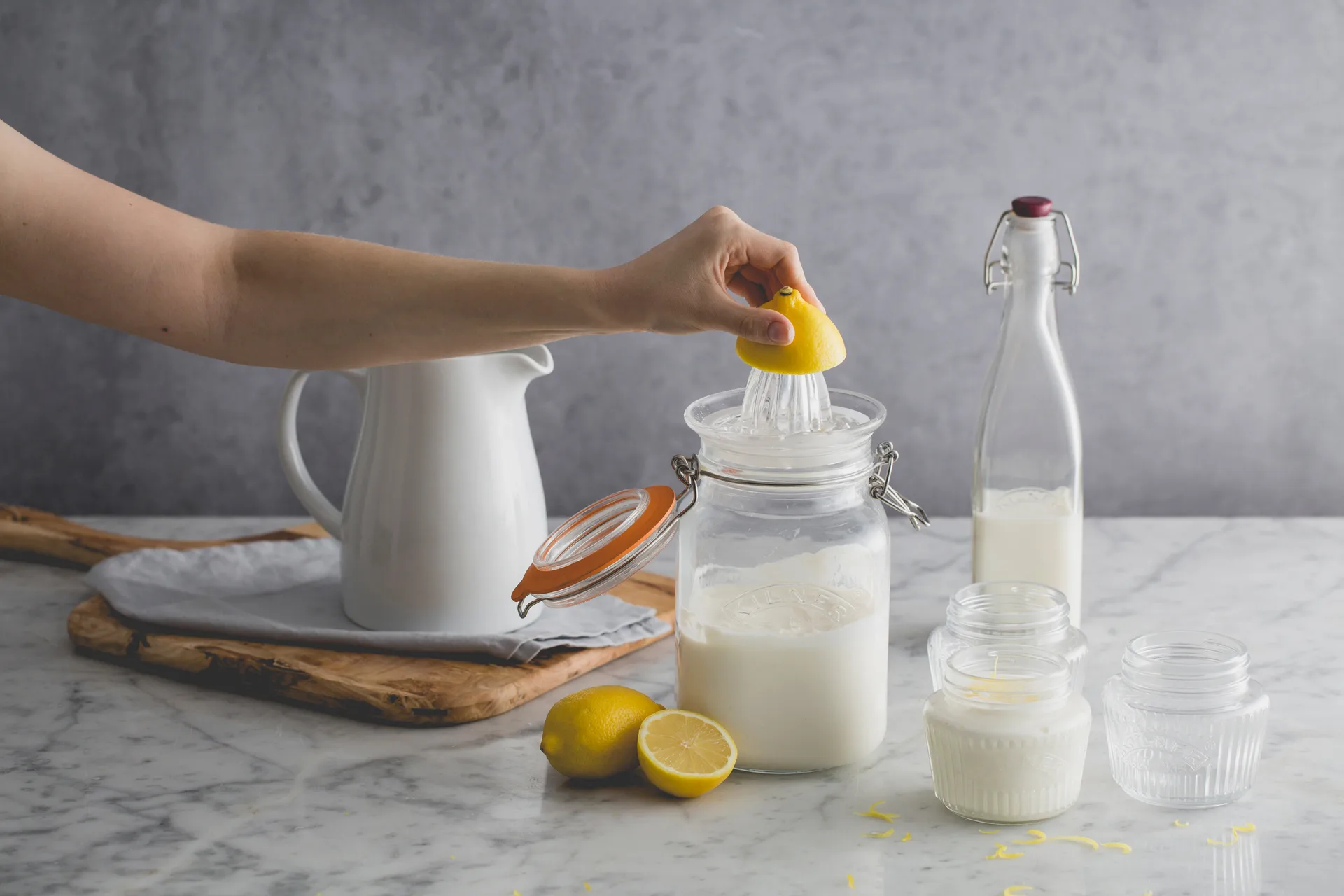 Kilner square clip top jar, Clear, 1.5 L Kilner