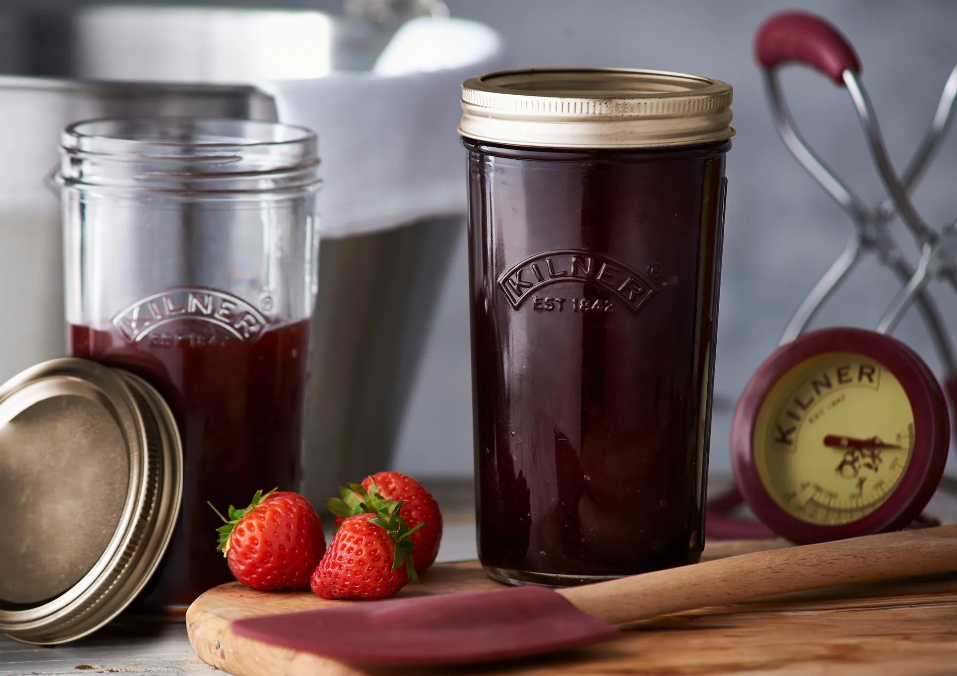 Kilner WIDE preserving jar, Clear-gold, 0.5 L Kilner