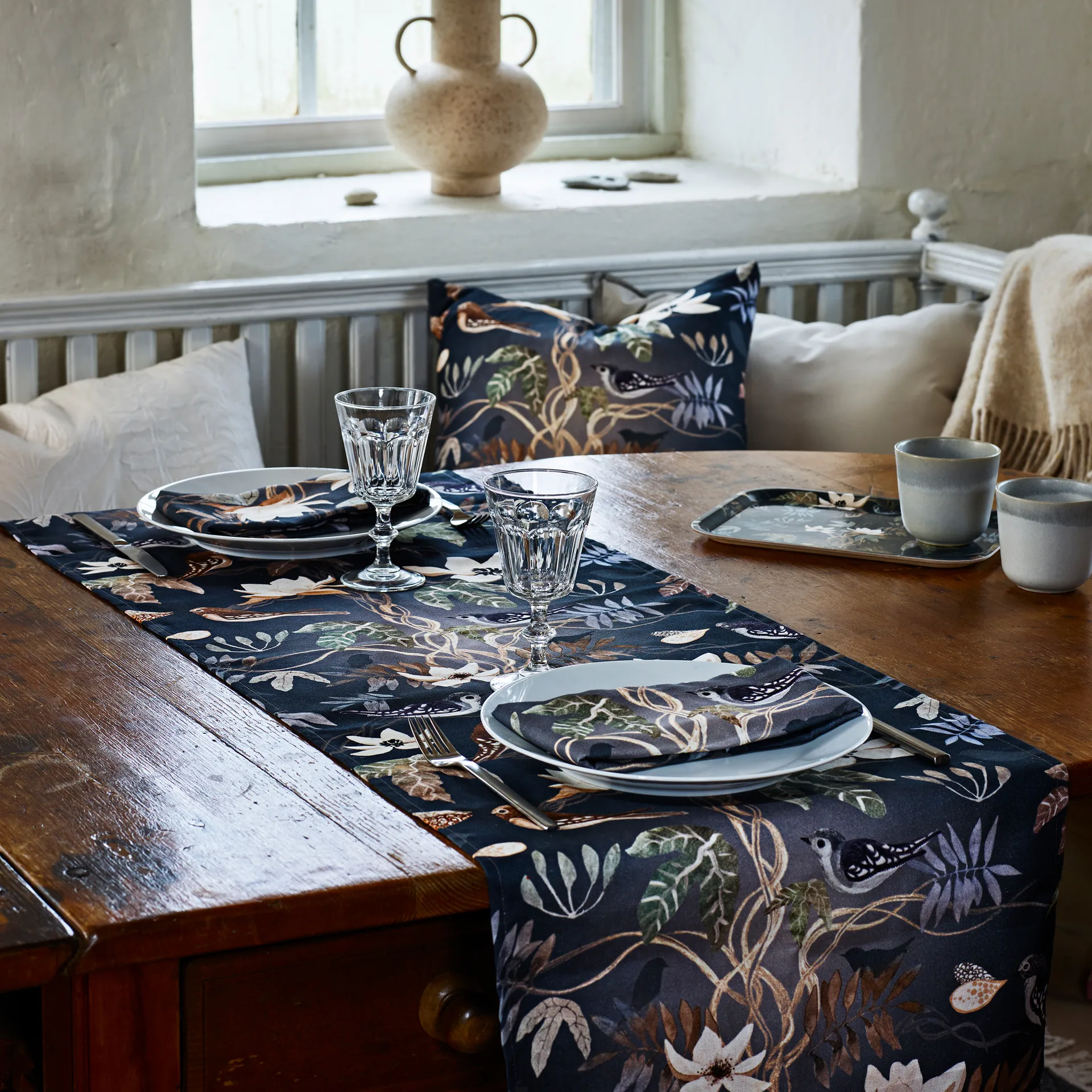 Moonlight fabric, Multi Klippan Yllefabrik