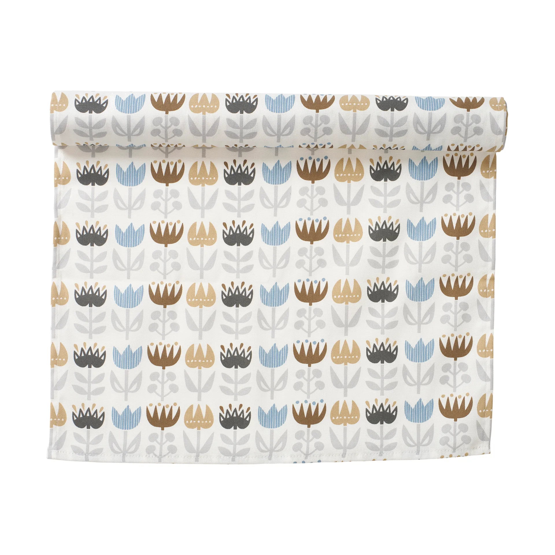 Tulip runner 45x150 cm, Grey Klippan Yllefabrik