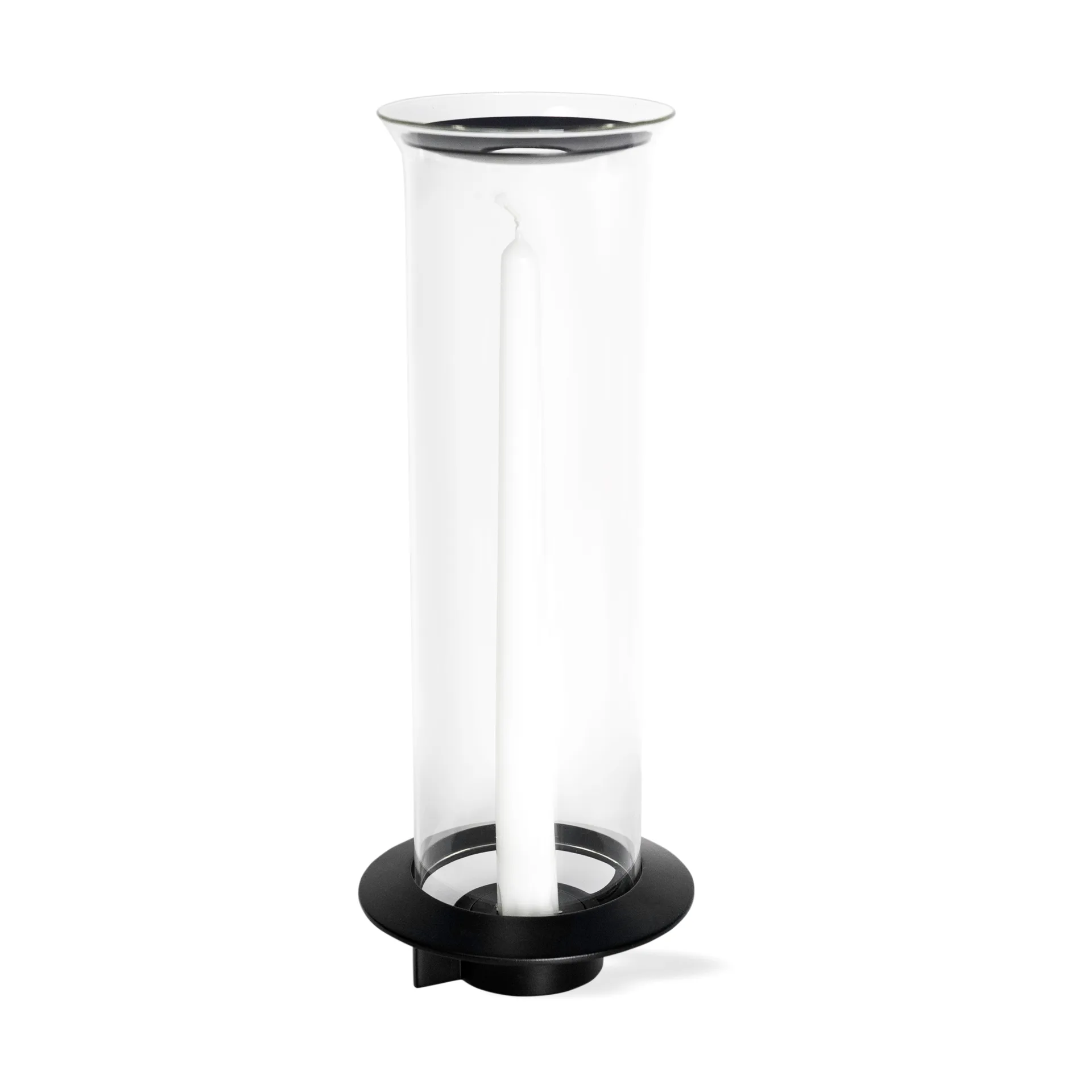 Fyr candlestick, Black KLONG