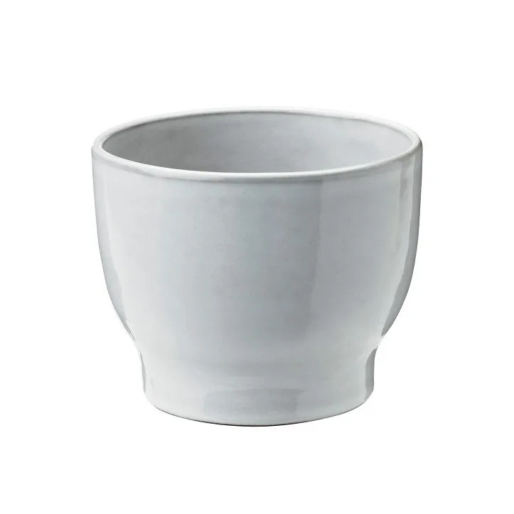 Knabstrup outdoor flower pot Ø12.5 cm, white Knabstrup Keramik