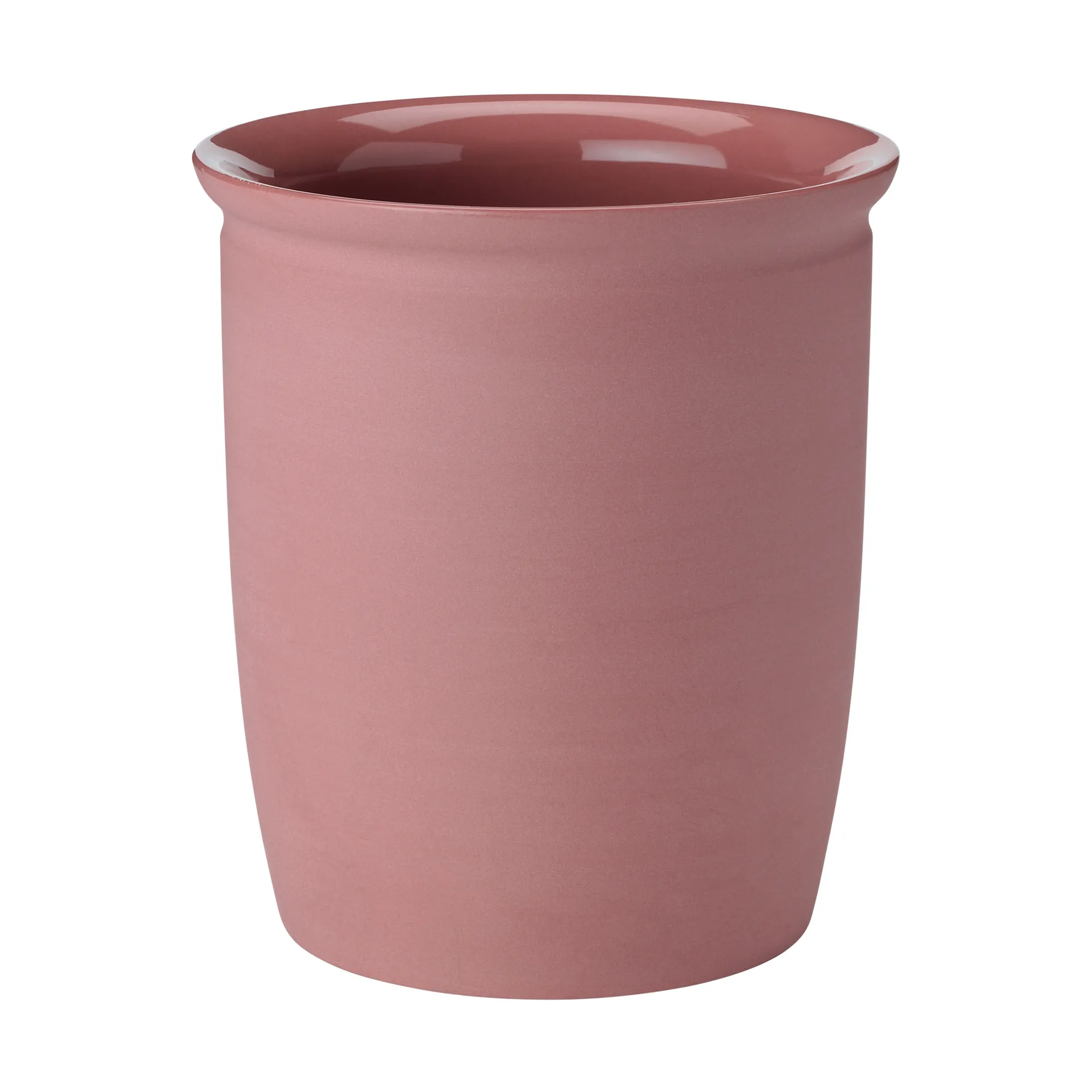 Knabstrup preserving jar, Dark rose, 1 L Knabstrup Keramik