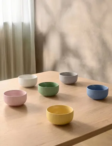 Verda bowl - Dusty blue, Ø13 cm - Knabstrup Keramik