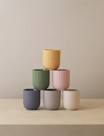 Verda mug 25 cl - Soft rose - Knabstrup Keramik