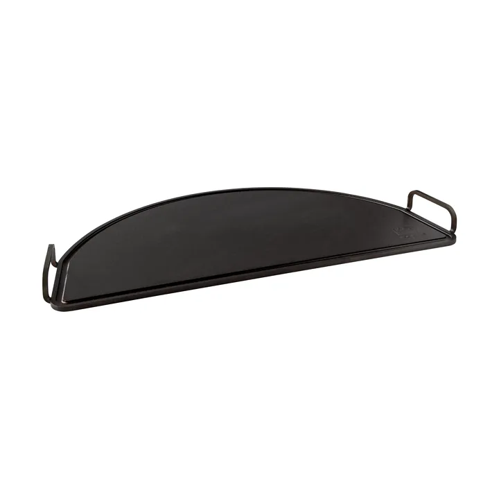 Kockums griddle - Black, half-round, 55 cm - Kockums Jernverk